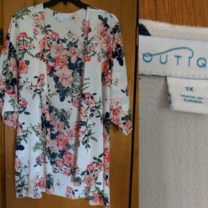 Boutique + Floral Kimono